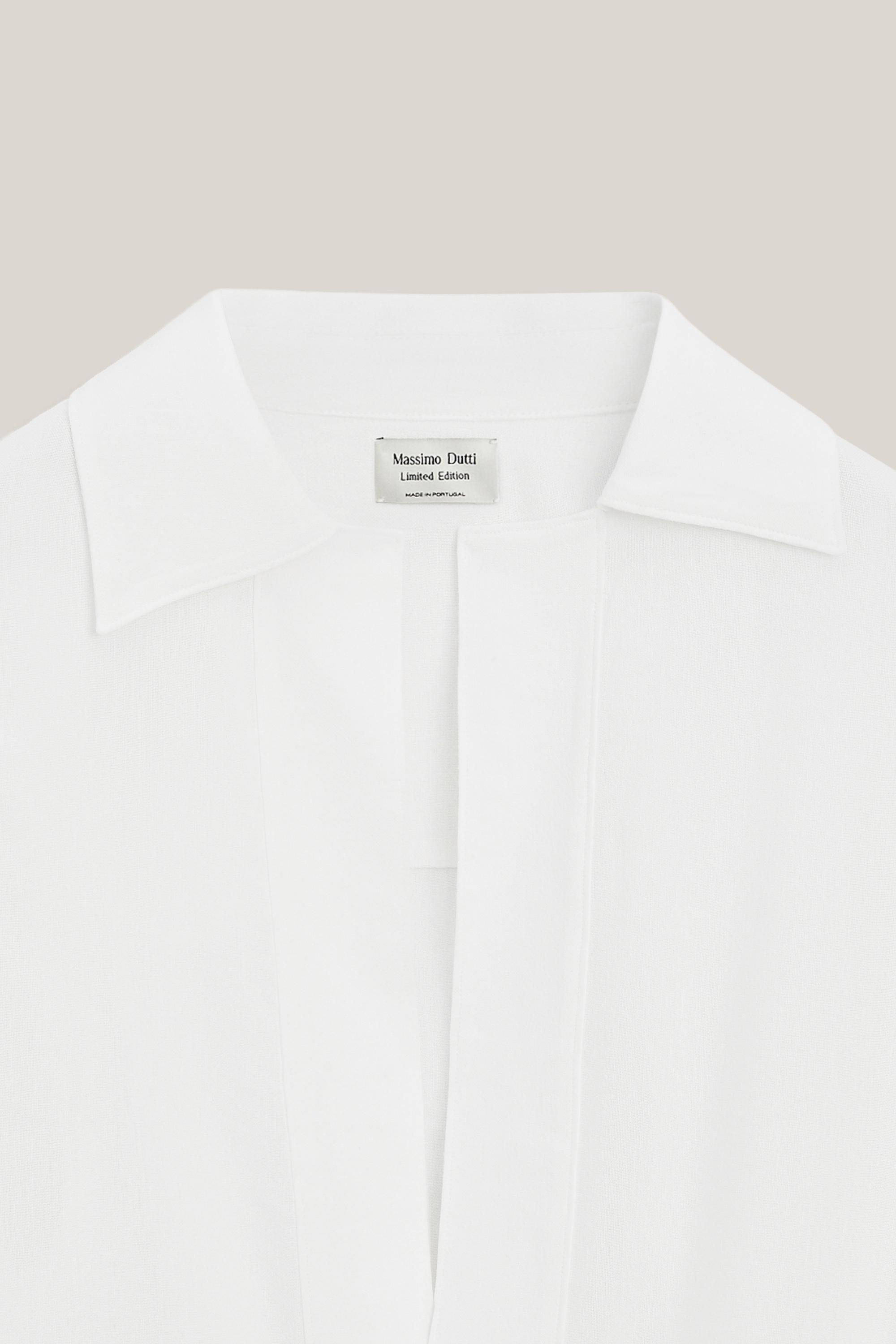 Flowing linen blend shirt - LIMITED EDITION